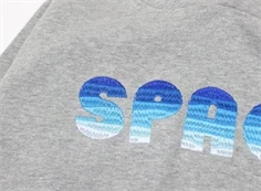 Soft Gallery hoodie Bowie grey melange space